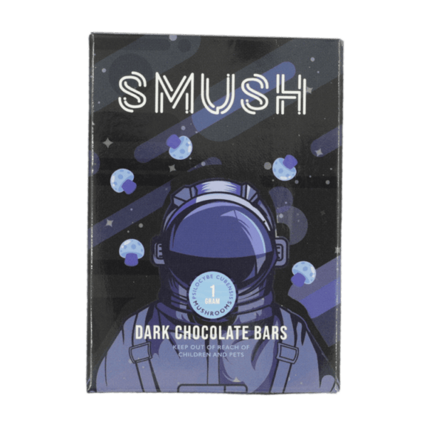 SMUSH - Dark Chocolate Bar | Funguyz Canada