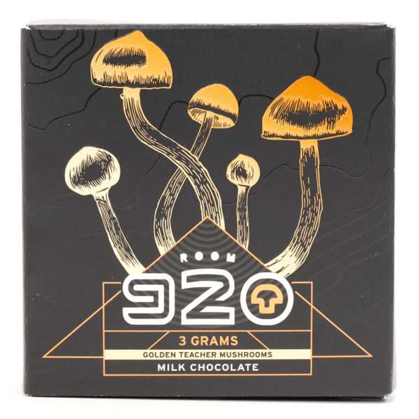 Room 920 – Mushroom Chocolate Bar - Milk Chocolate - 3 Grams | Funguyz Canada