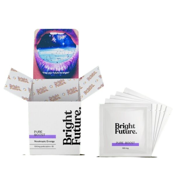 Bright Future - Nootropic Energy Drink - Pure Boost - 100mg | Funguyz Canada