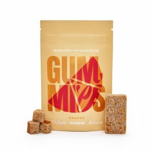 Euphoria Psychedelics – Orange Gummy 1000mg | Funguyz Canada