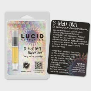 Lucid Supply Co. - 5-MeO DMT Vaporizer - 150mg/0.5mL cartridge | Funguyz Canada