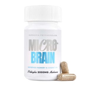 Euphoria Psychedelics – Micro Brain Capsules - (100mg X 20 Capsules) | Funguyz Canada