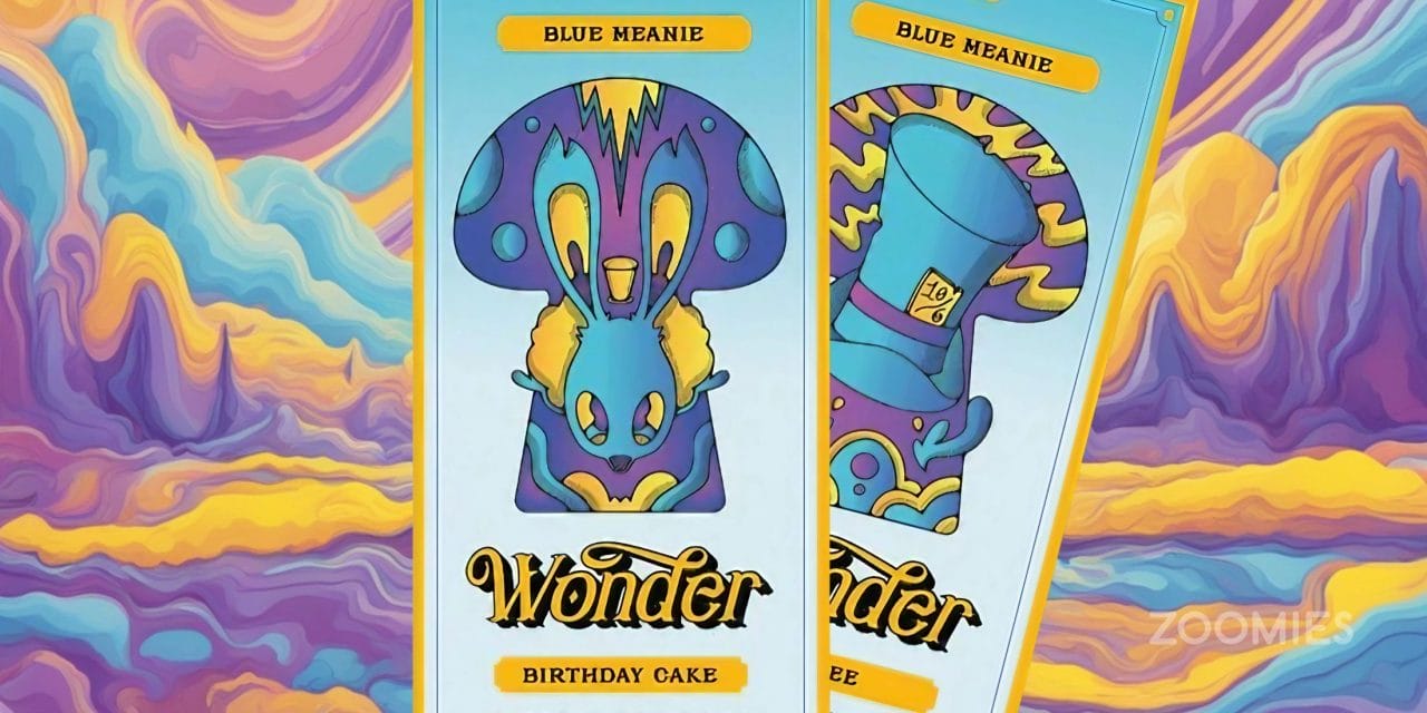 Wonder - Blue Meanies Chocolate Bar - Milk Chocolate | Funguyz Canada
