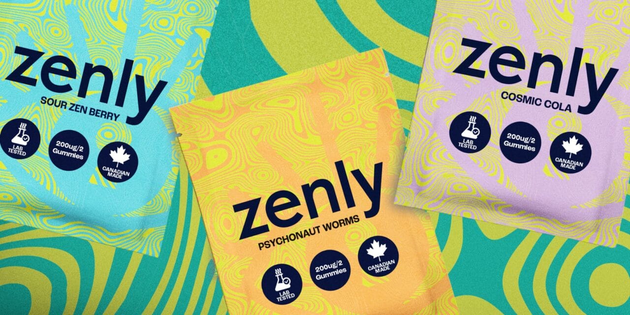 Zenly - LSD Gel Tabs - 600ug (100ug per tab) | Funguyz Canada